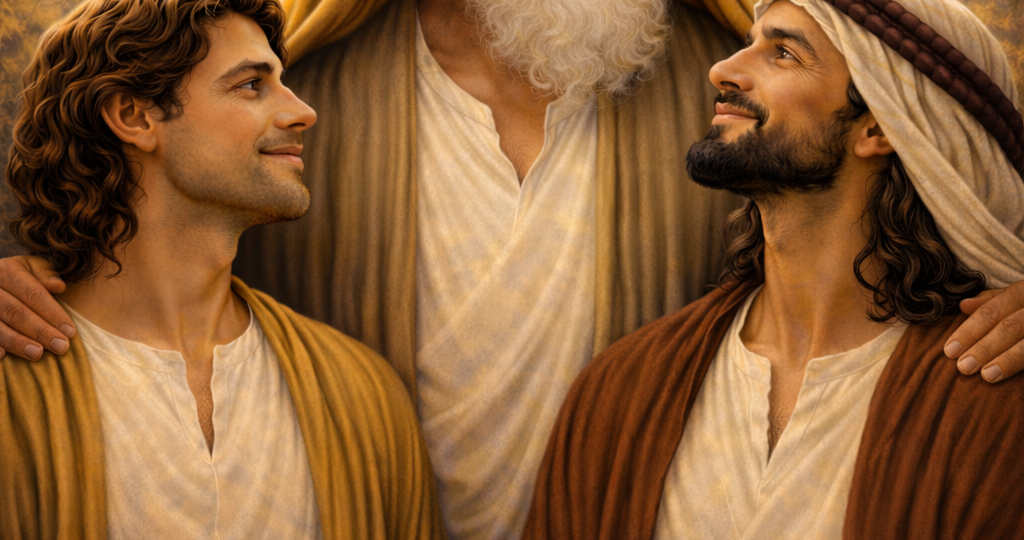 1080 – ABRAHAM’S MESSAGE TO HIS SONS, ISAAC AND ISHMAEL: “BE AT PEACE, MY SONS! / WHAT WILL “THE PEOPLE” DO?